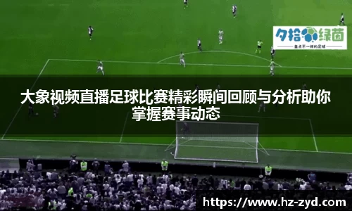 大象视频直播足球比赛精彩瞬间回顾与分析助你掌握赛事动态