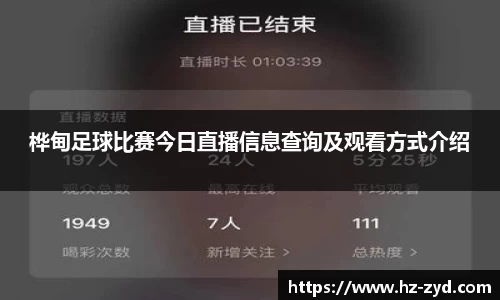 桦甸足球比赛今日直播信息查询及观看方式介绍